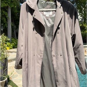 Mulberry street convertible swing rain coat hooded